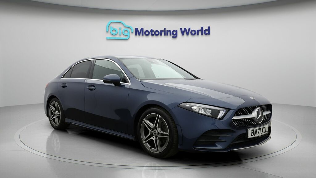 Mercedes-Benz A Class Amg Line Blue