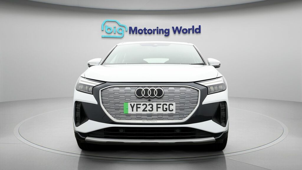 Audi Q4 E Tron Sport White #2