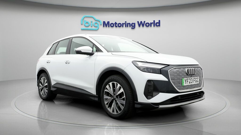 Audi Q4 E Tron Sport White
