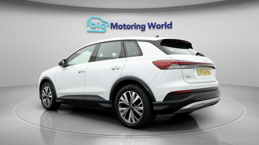 Audi Q4 E Tron Sport White #5