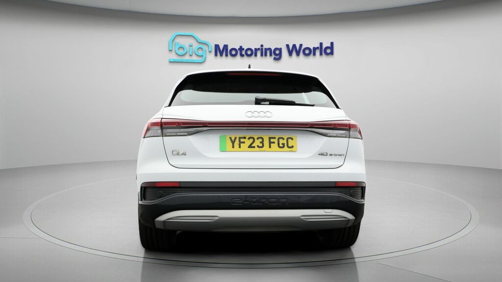 Audi Q4 E Tron Sport White #6