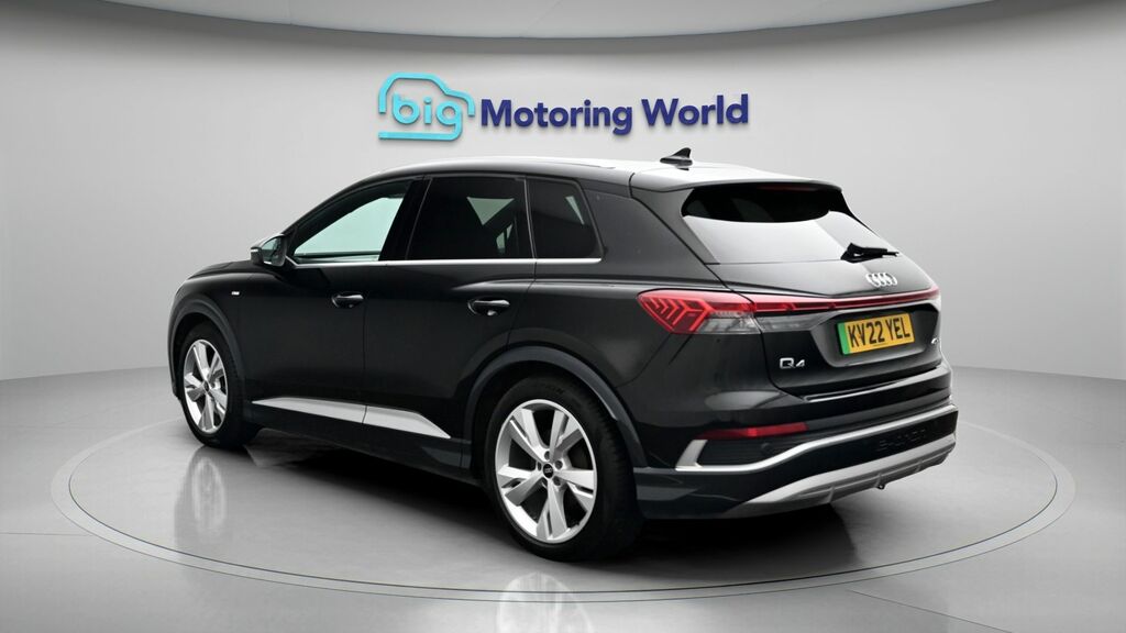 Audi Q4 E Tron S Line KV22YEL Black #5
