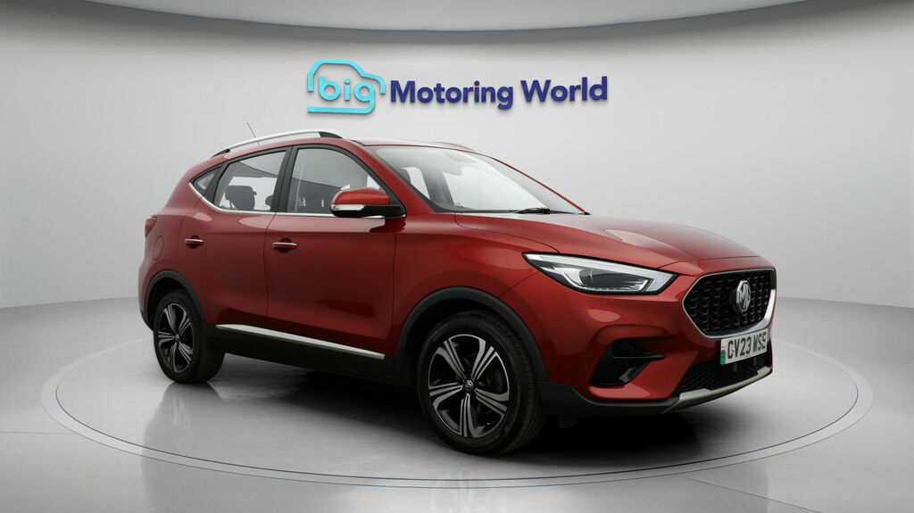 MG ZS Excite Red