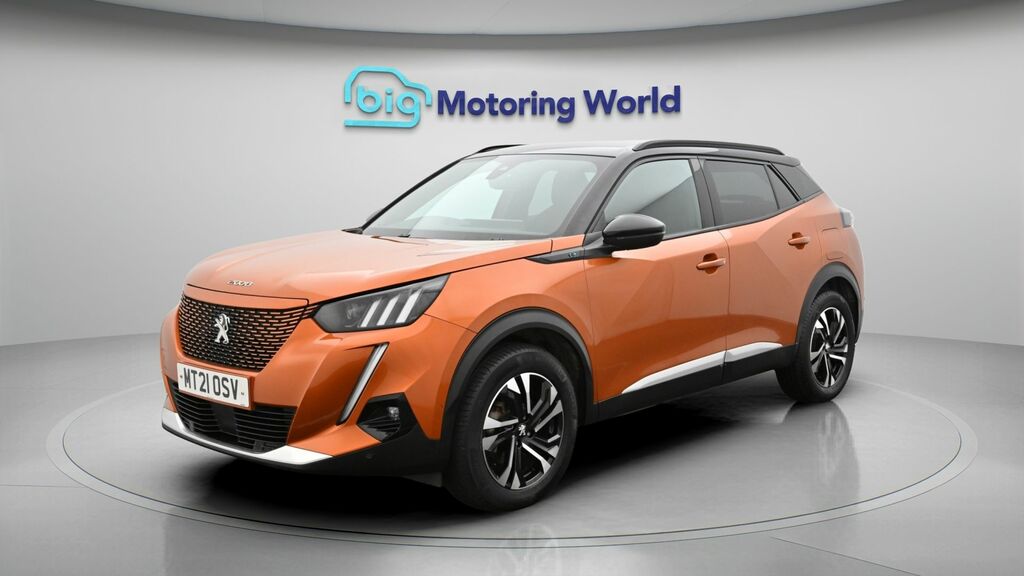 Peugeot e-2008 Gt Orange #3