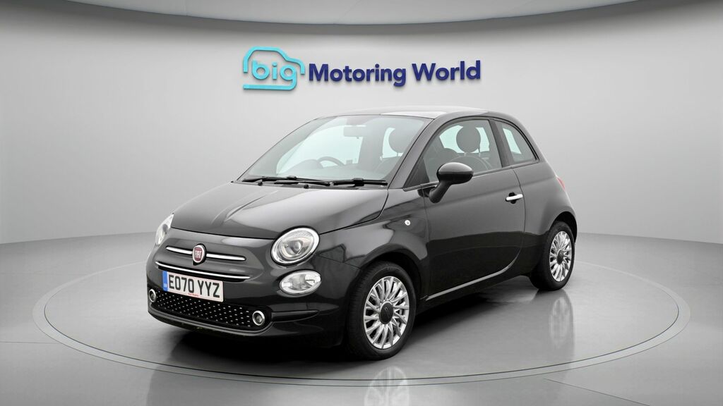 Fiat 500 Lounge Black #3
