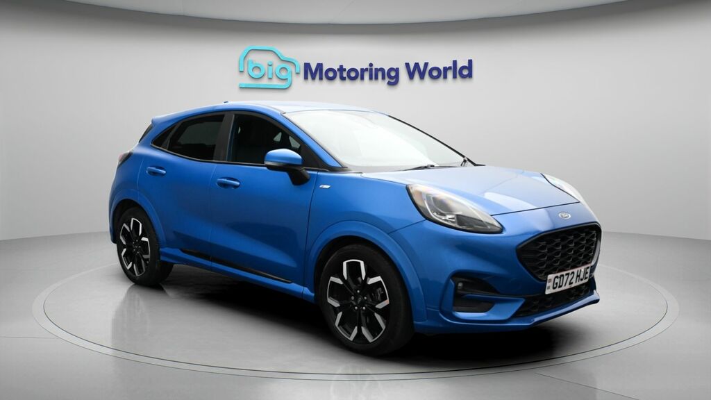 Ford Puma St-line X Blue