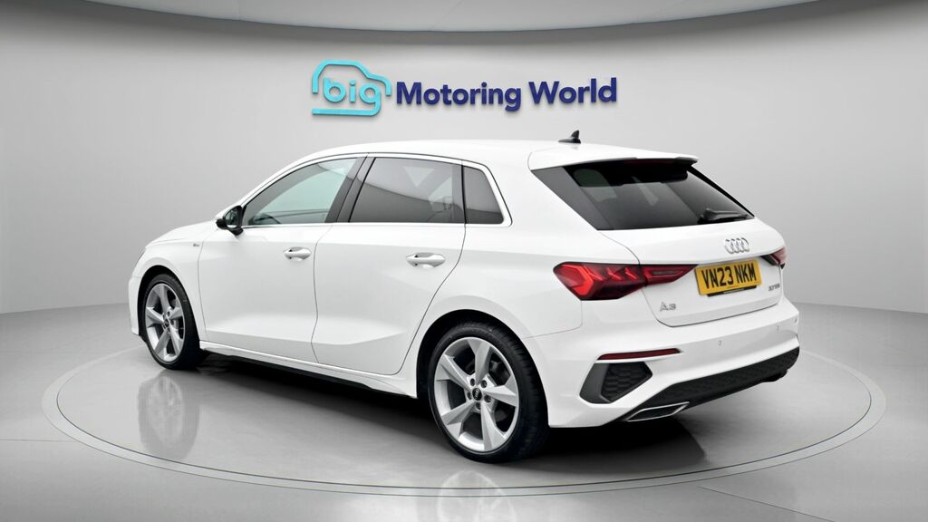Audi A3 S Line VN23NKM White #5