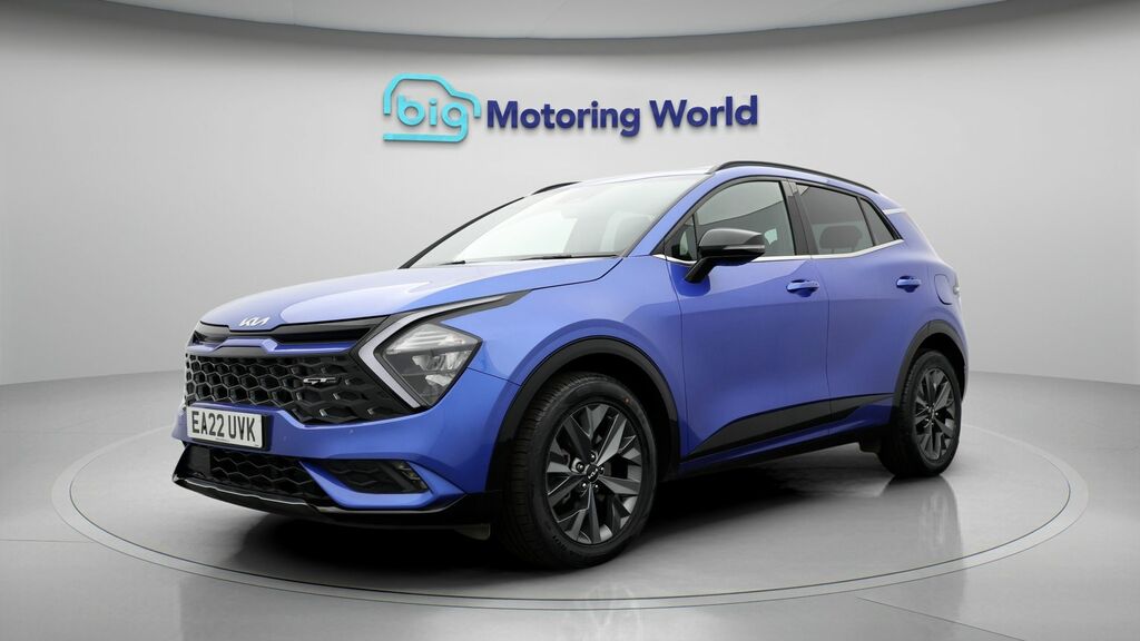 Kia Sportage Gt-line EA22UVK Blue #3