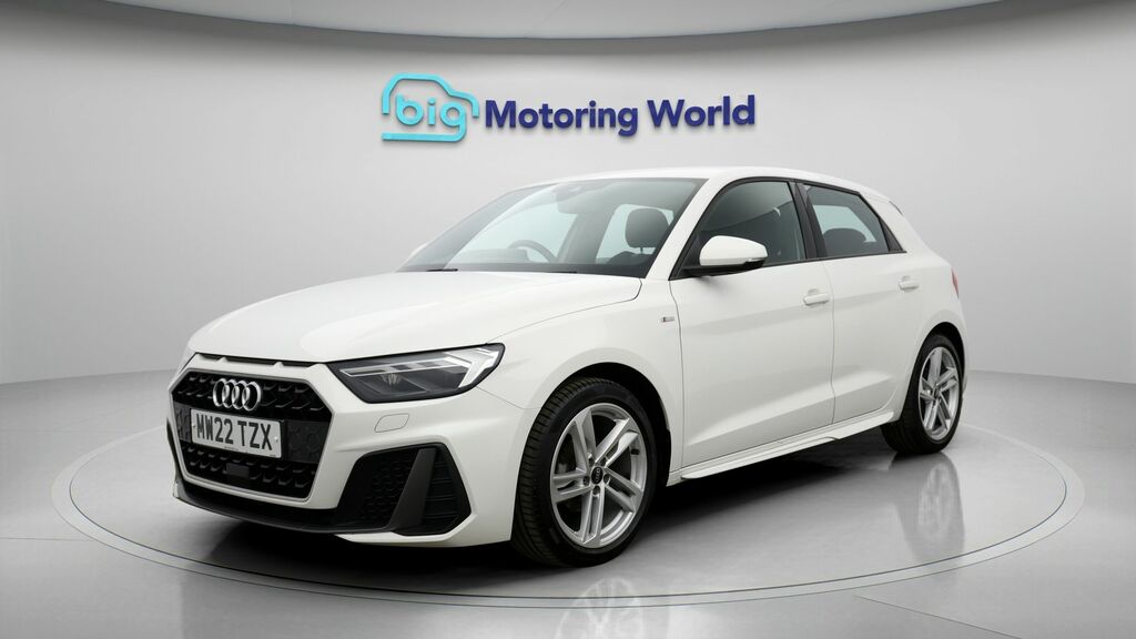 Audi A1 S Line MW22TZX White #3