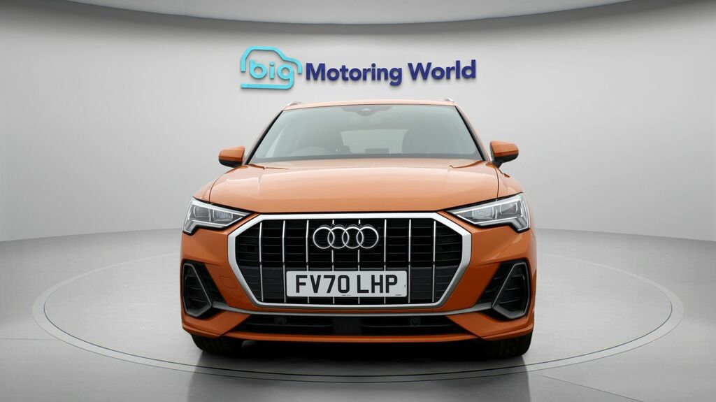 Audi Q3 S Line FV70LHP Orange #2