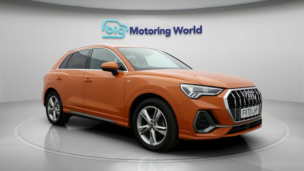 Audi Q3 S Line Orange