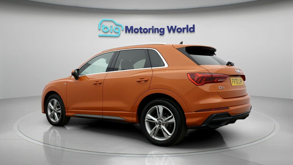 Audi Q3 S Line FV70LHP Orange #5