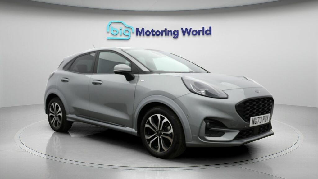 Ford Puma St-line Silver