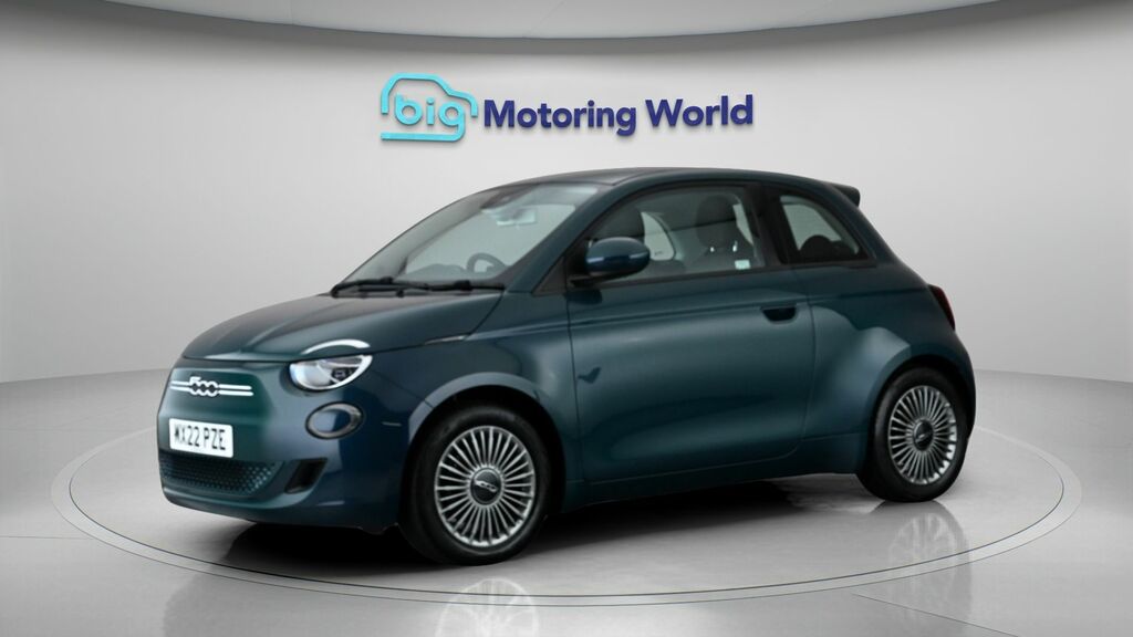 Fiat 500E Icon Green #3
