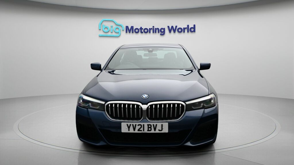 BMW 5 Series M Sport YV21BVJ Blue #2