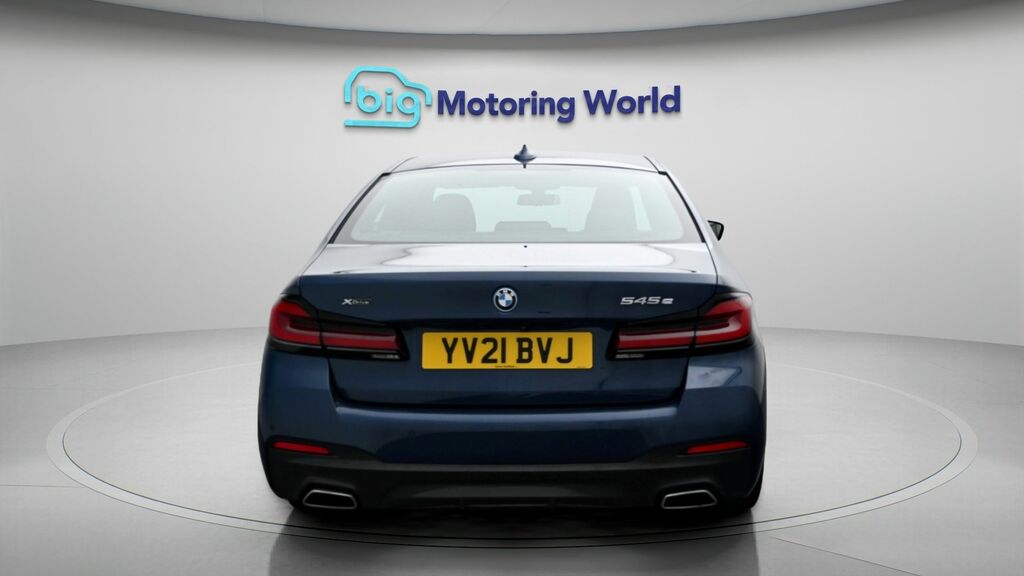 BMW 5 Series M Sport YV21BVJ Blue #6