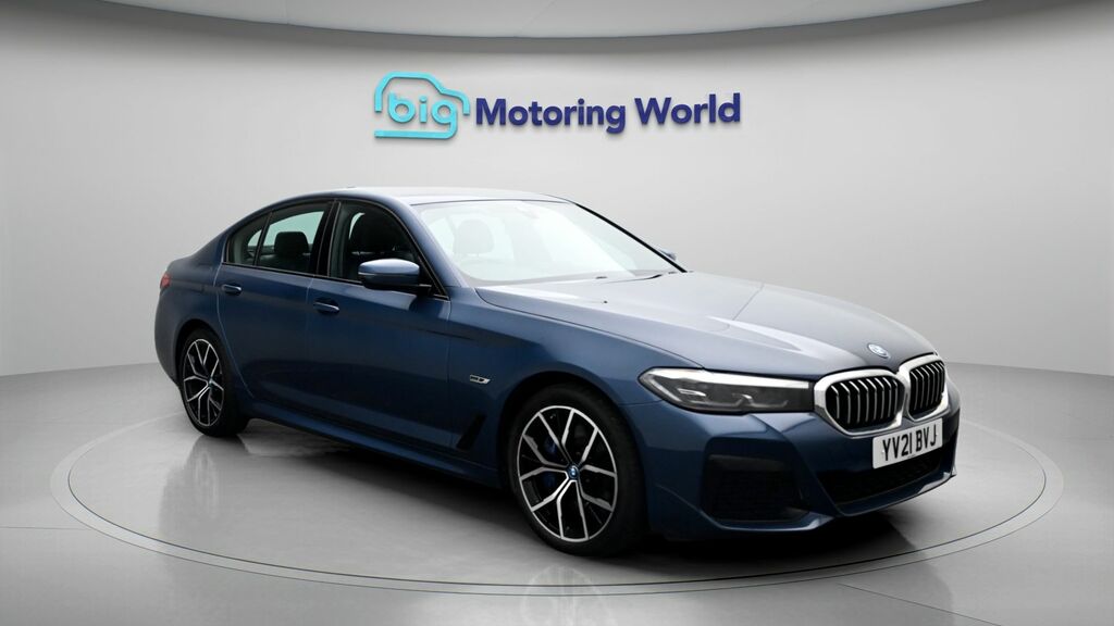 BMW 5 Series M Sport Blue
