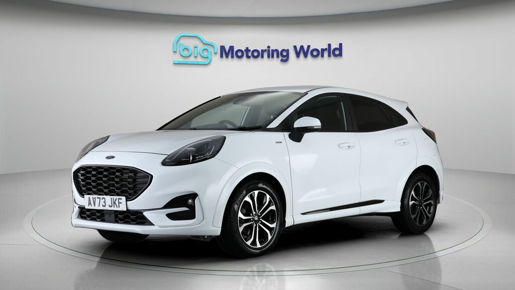 Ford Puma St-line AV73JKF White #3