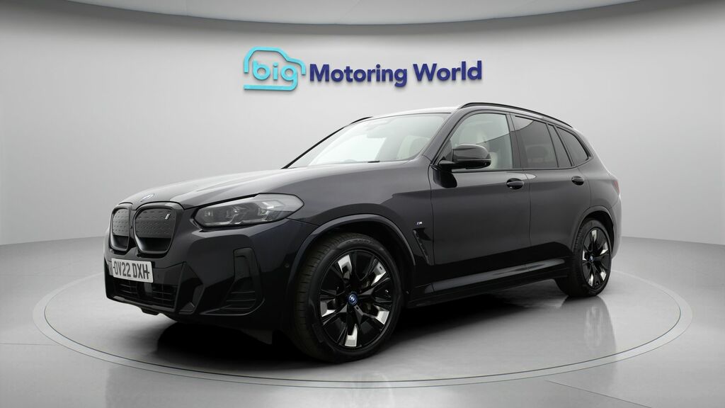BMW iX3 M Sport Pro OV22DXH Black #3