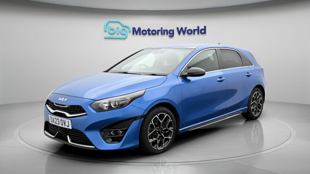 Kia Ceed Gt-line DA23OVJ Blue #3