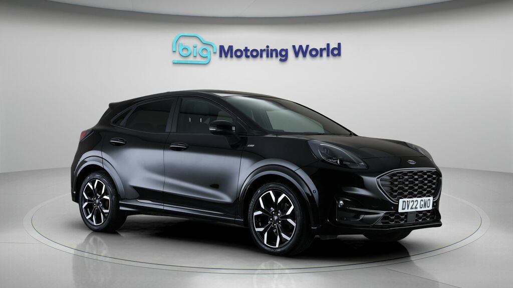 Ford Puma St-line X Black