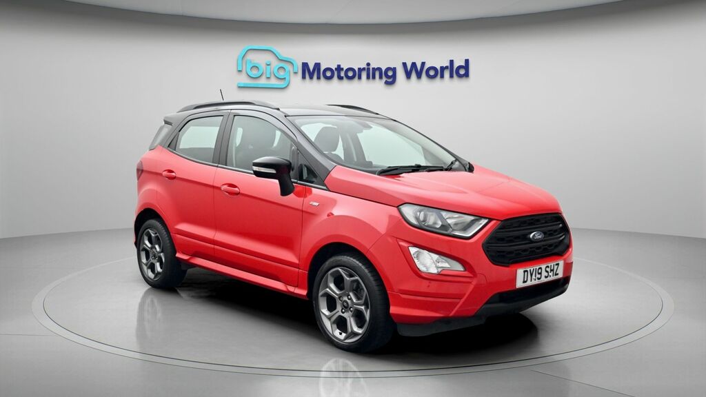Ford Ecosport St-line Red