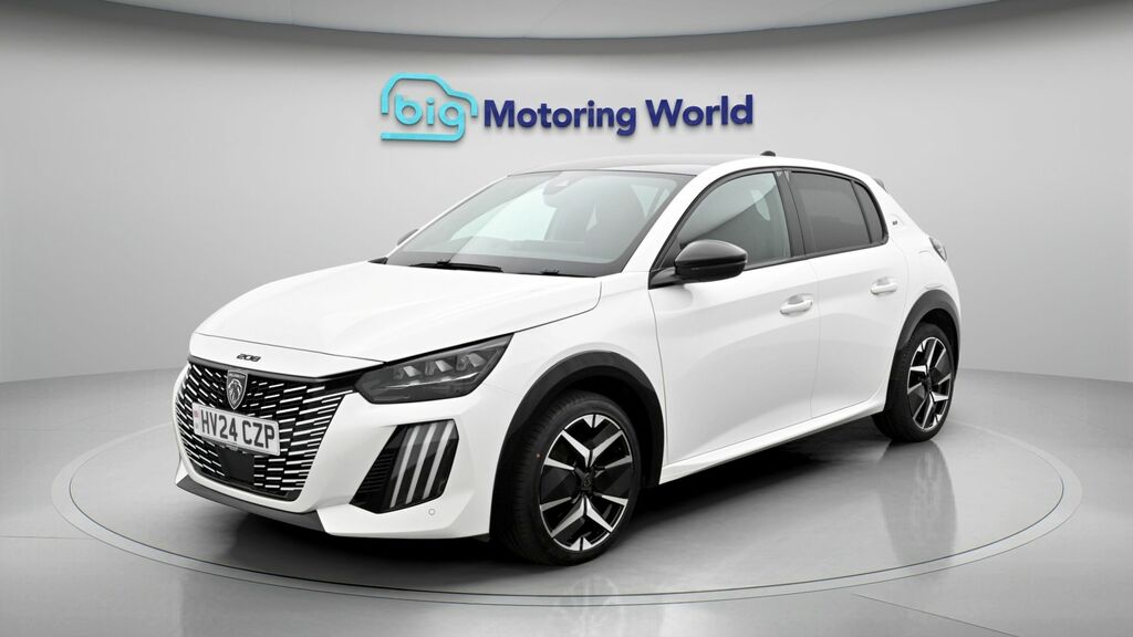Peugeot 208 Gt HV24CZP White #3