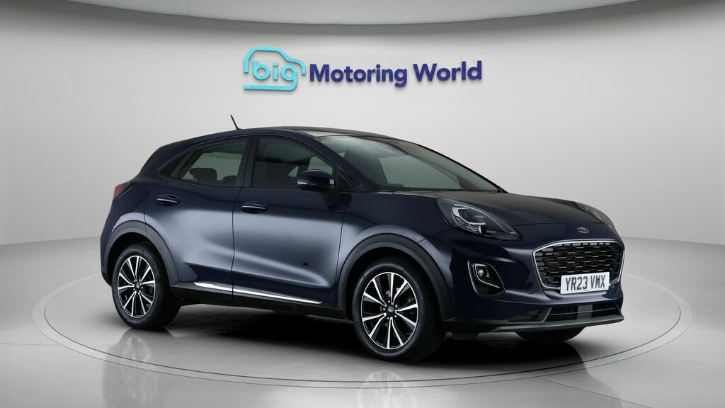 Ford Puma Titanium Blue