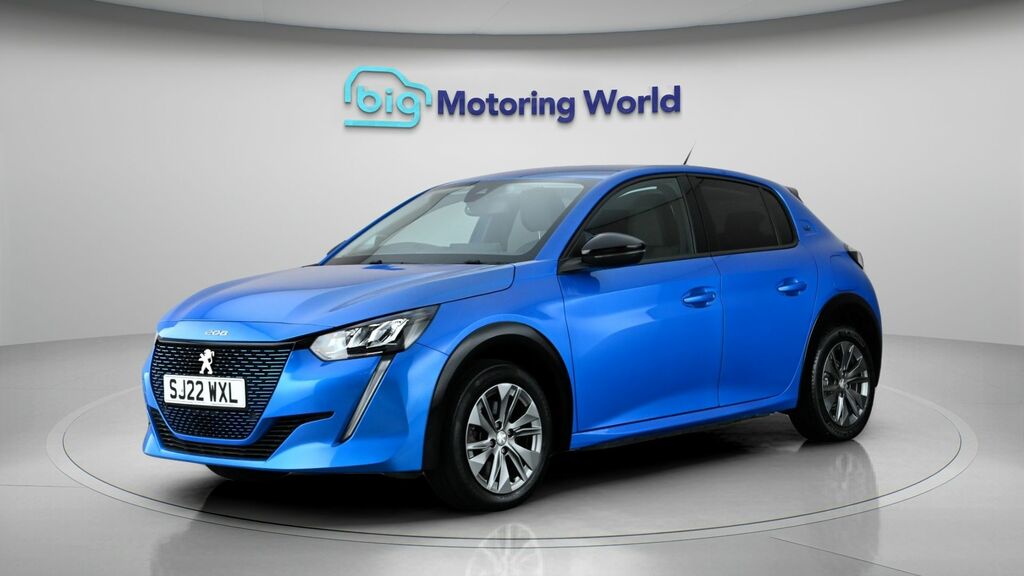 Peugeot e-208 Allure Premium SJ22WXL Blue #3