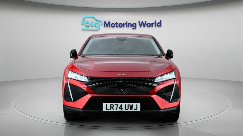 Peugeot 408 Allure Red #2