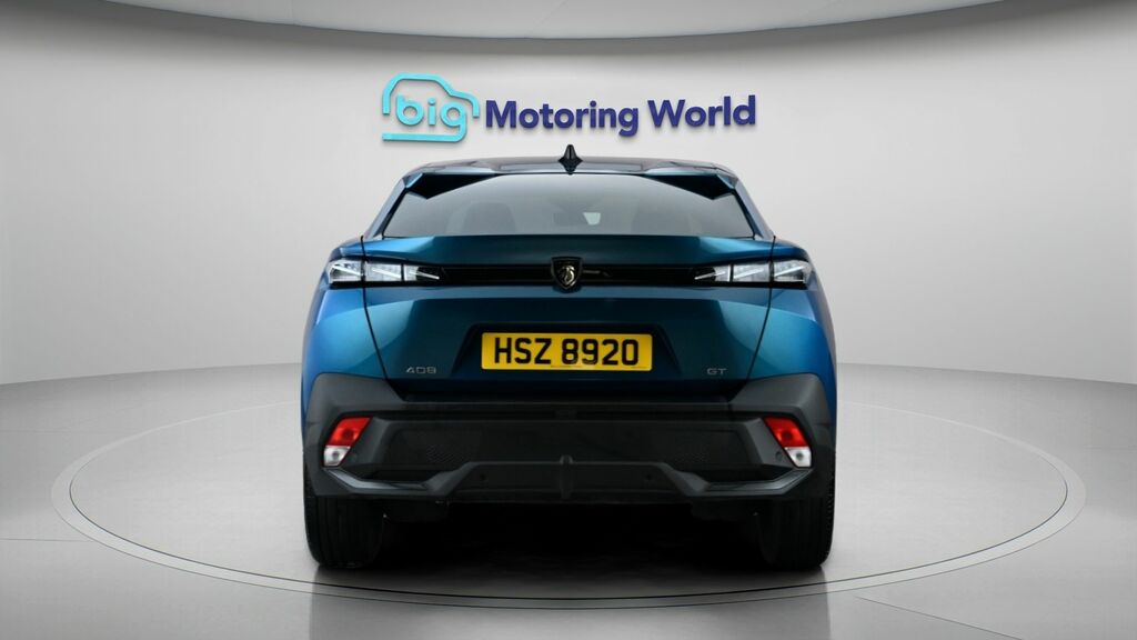 Peugeot 408 Gt Blue #6