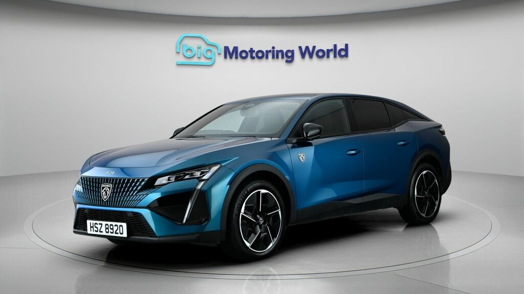 Peugeot 408 Gt Blue #3