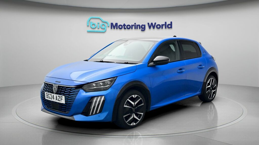 Peugeot 208 Gt Blue #3