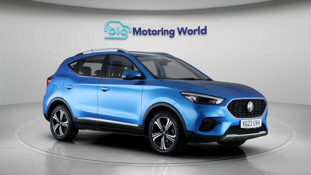 MG ZS Excite Blue