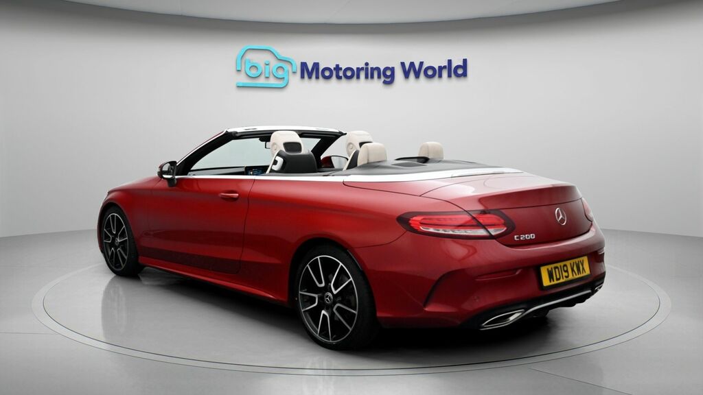 Mercedes-Benz C Class Amg Line WD19KWX Red #5