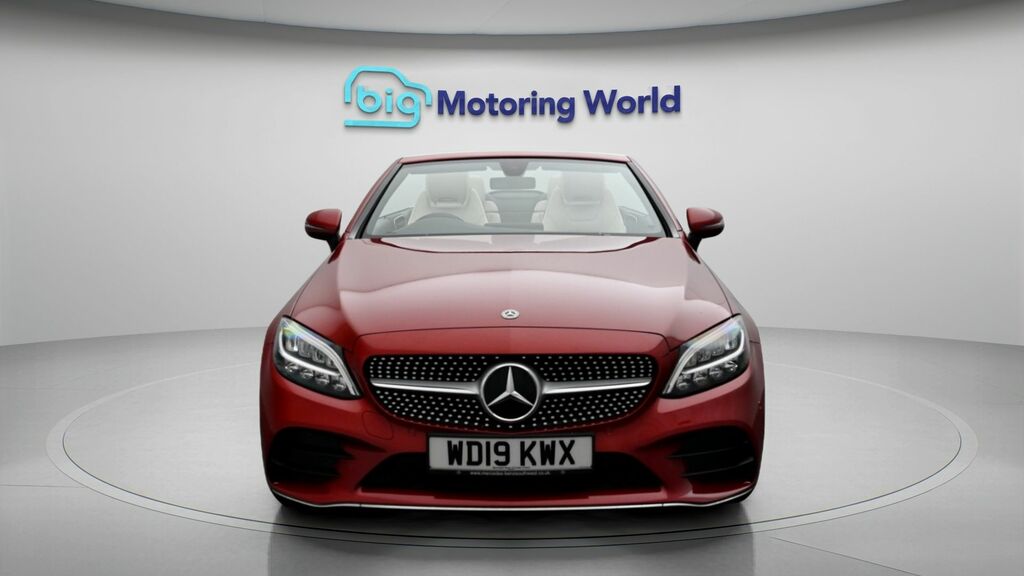 Mercedes-Benz C Class Amg Line WD19KWX Red #2
