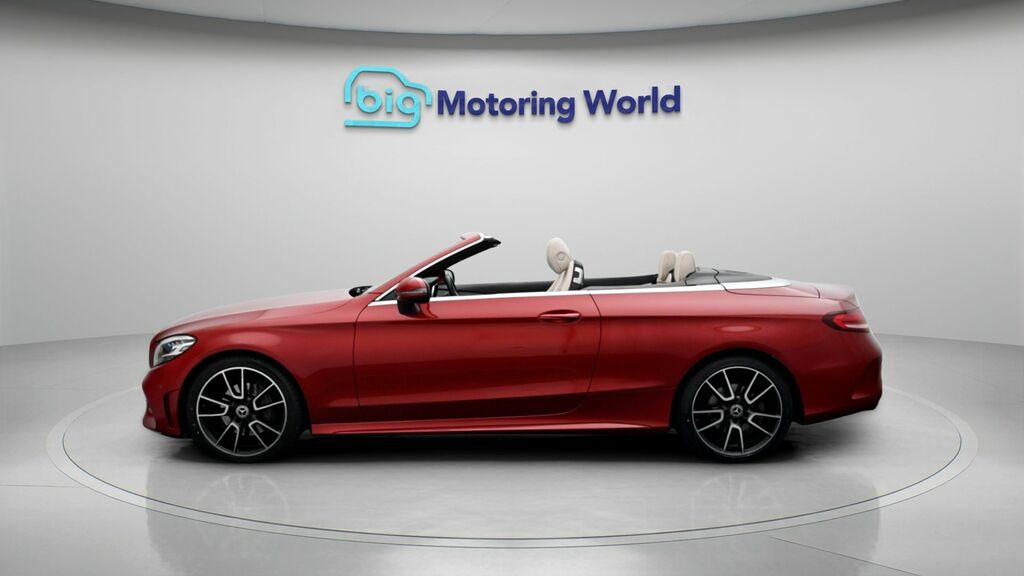 Mercedes-Benz C Class Amg Line WD19KWX Red #4