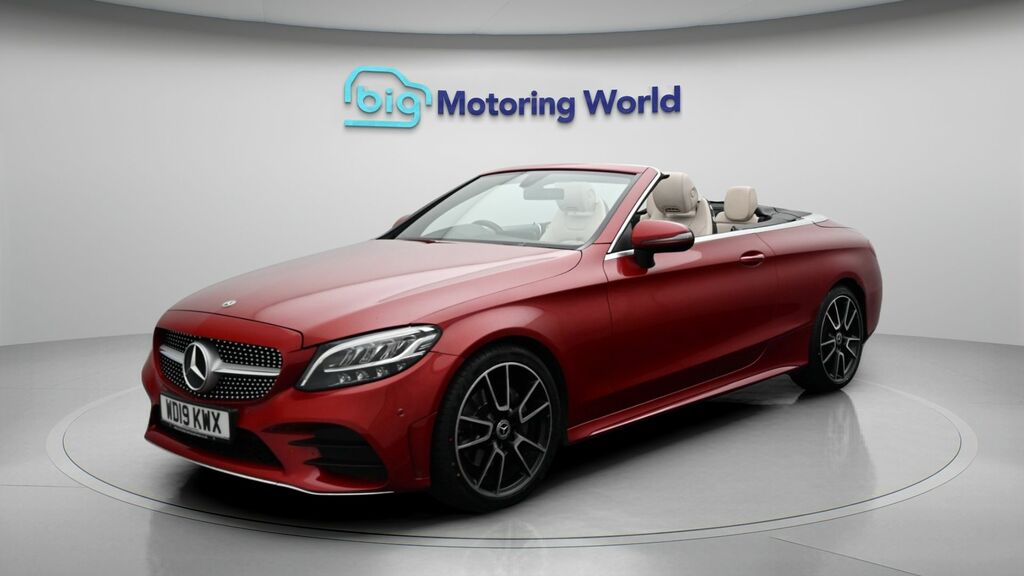 Mercedes-Benz C Class Amg Line WD19KWX Red #3