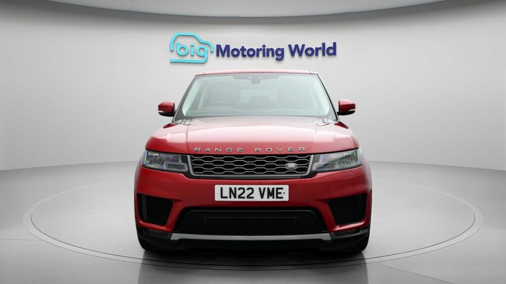 Land Rover Range Rover Sport Hse Silver LN22VME Red #2
