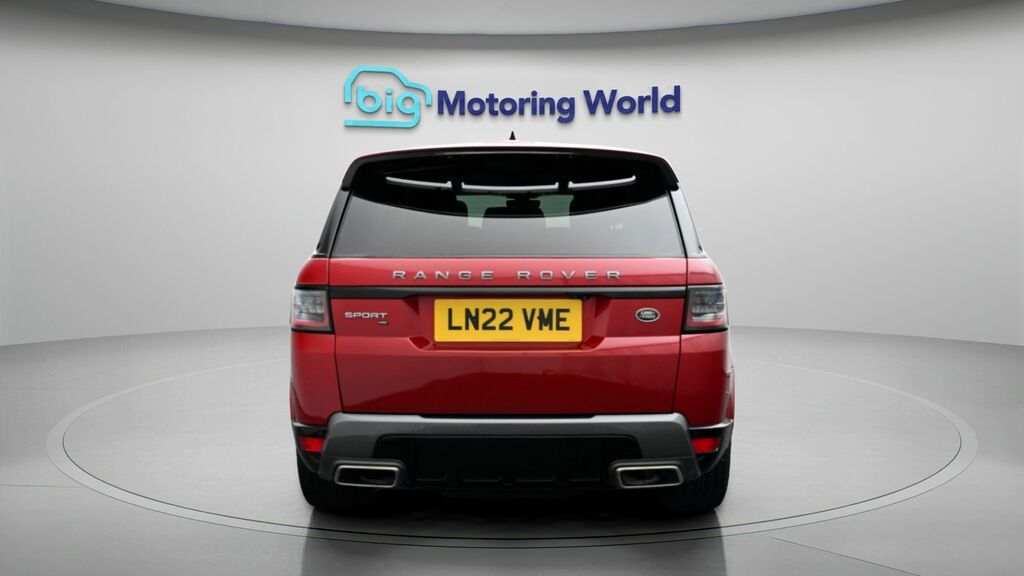 Land Rover Range Rover Sport Hse Silver LN22VME Red #6