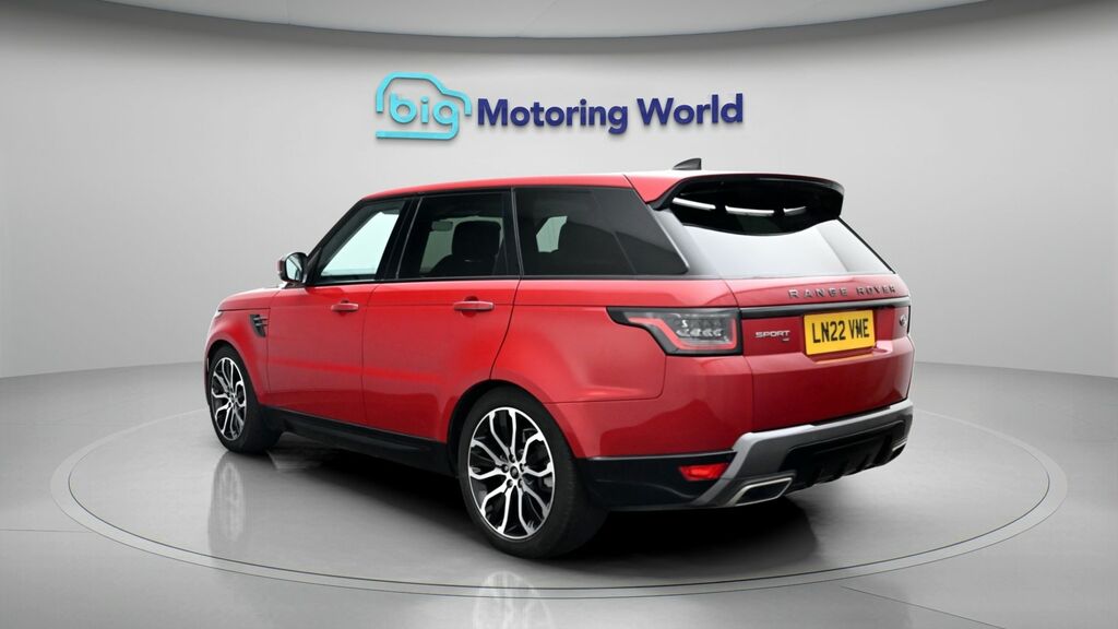 Land Rover Range Rover Sport Hse Silver LN22VME Red #5