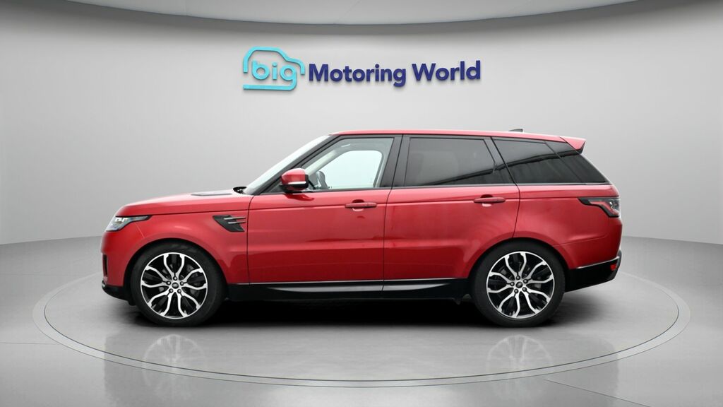 Land Rover Range Rover Sport Hse Silver LN22VME Red #4