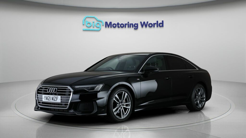 Audi A6 Saloon S Line Black #3