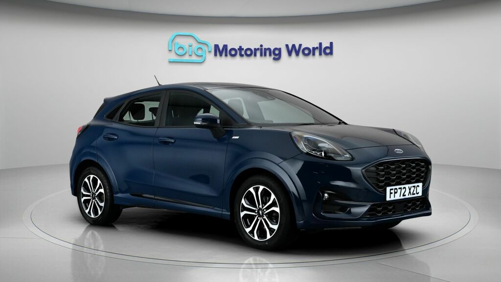 Ford Puma St-line Blue