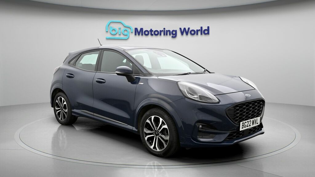 Ford Puma St-line Blue