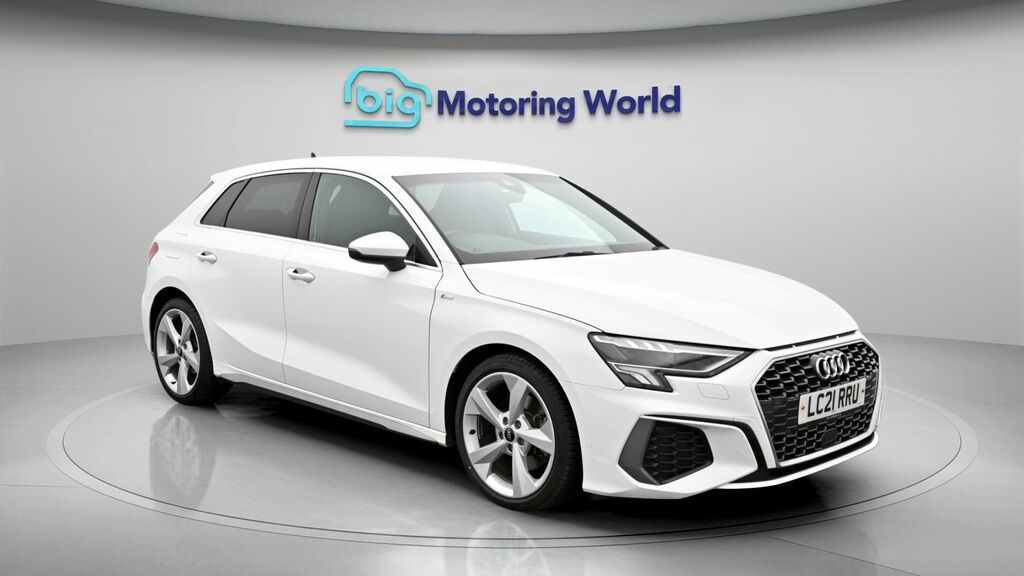 Audi A3 S Line White