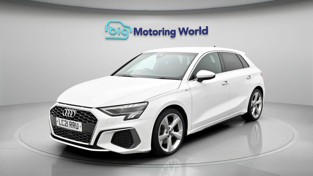 Audi A3 S Line LC21RRU White #3