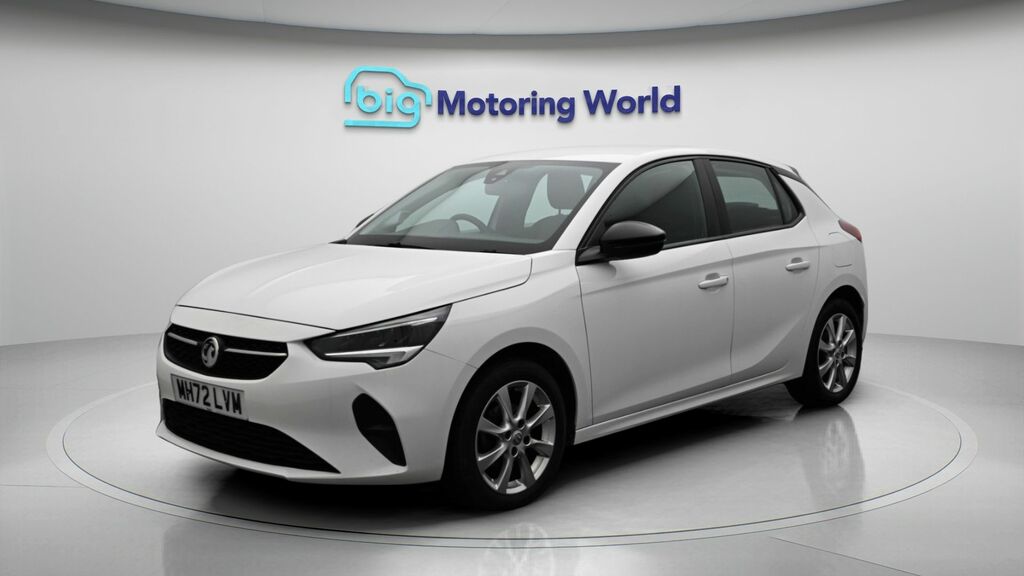 Vauxhall Corsa Design MH72LVM White #3