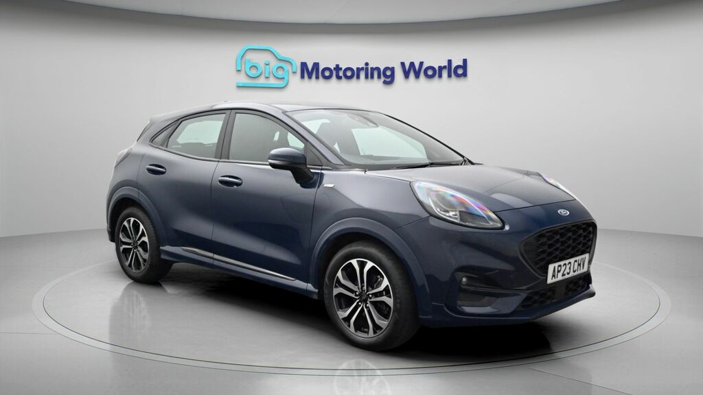 Ford Puma St-line Blue