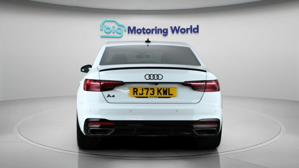 Audi A4 Black Edition White #6